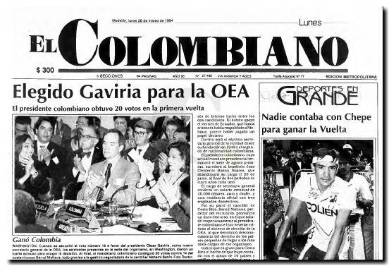 César Gaviria OEA