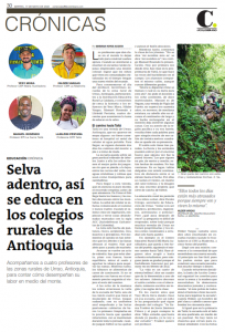 Selva adentro, así se educa en los colegios rurales de Antioquia_1