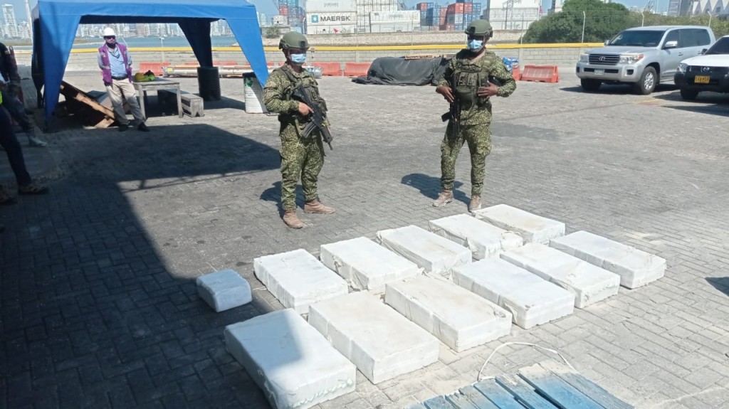 La zona portuaria de Cartagena es una de las plataformas de exportación de cocaína más usadas en Colombia. FOTO: ARCHIVO.