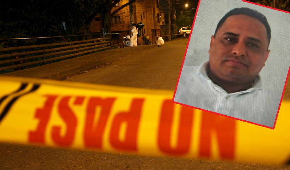 Rubén Darío Giraldo Villada, alias "don Ramón", fue asesinado en una vía pública de Medellín. Fotos de archivo.