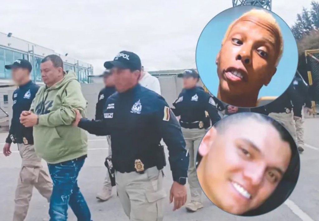 Luis Tello Candelo ("Negro Frank" encabezó la lista de extraditados a EE.UU. en octubre; en el círculo de arriba, Jorge Herrera (DJ Regio Clown); y abajo Juan Pablo Leal ("Pablito Tuci"). Fotos cortesía de Policía y archivo.