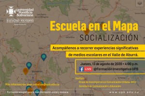 SOCIALIZACION ESCUELA EN EL MAPA